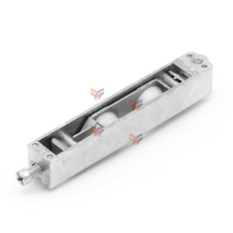 AA028 RUEDA ROLLER REGULABLE DOBLE AGUJAS 45º
