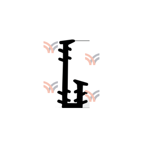 GUA034 BURLETE VIDRIO 5/6MM PIEL DE VIDRIO 