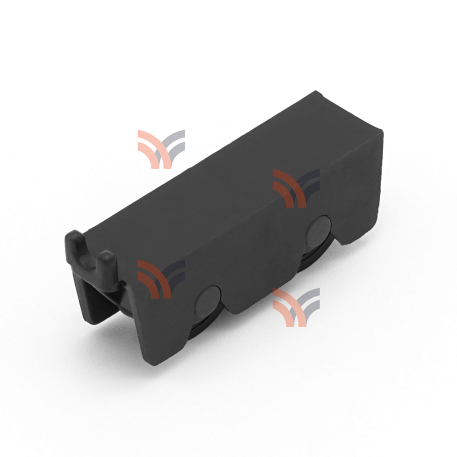 C39/2R RODAMIENTO DOBLE C/R PISTA Y PERNO NYLON