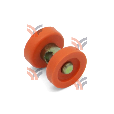 CARRO N20X2P CON RULEMAN DE NYLON