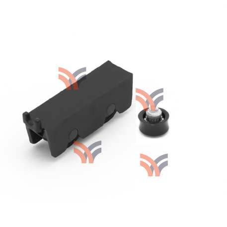 C39/R CONJUNTO SIMPLE C/RULEMAN PISTA NYLON, PERNO ACERO