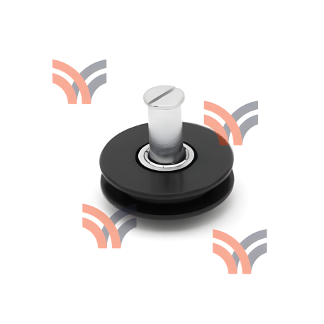 R43 RODAM.MOSQUITERO C/RUL. Y TUERCA Y TORNILLO